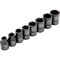 Dynamic Tools 3/8" Drive 8Pcs 6 Point SAE, Std Impact Socket Set, 5/16" - 3/4" D010020 - alternate 1